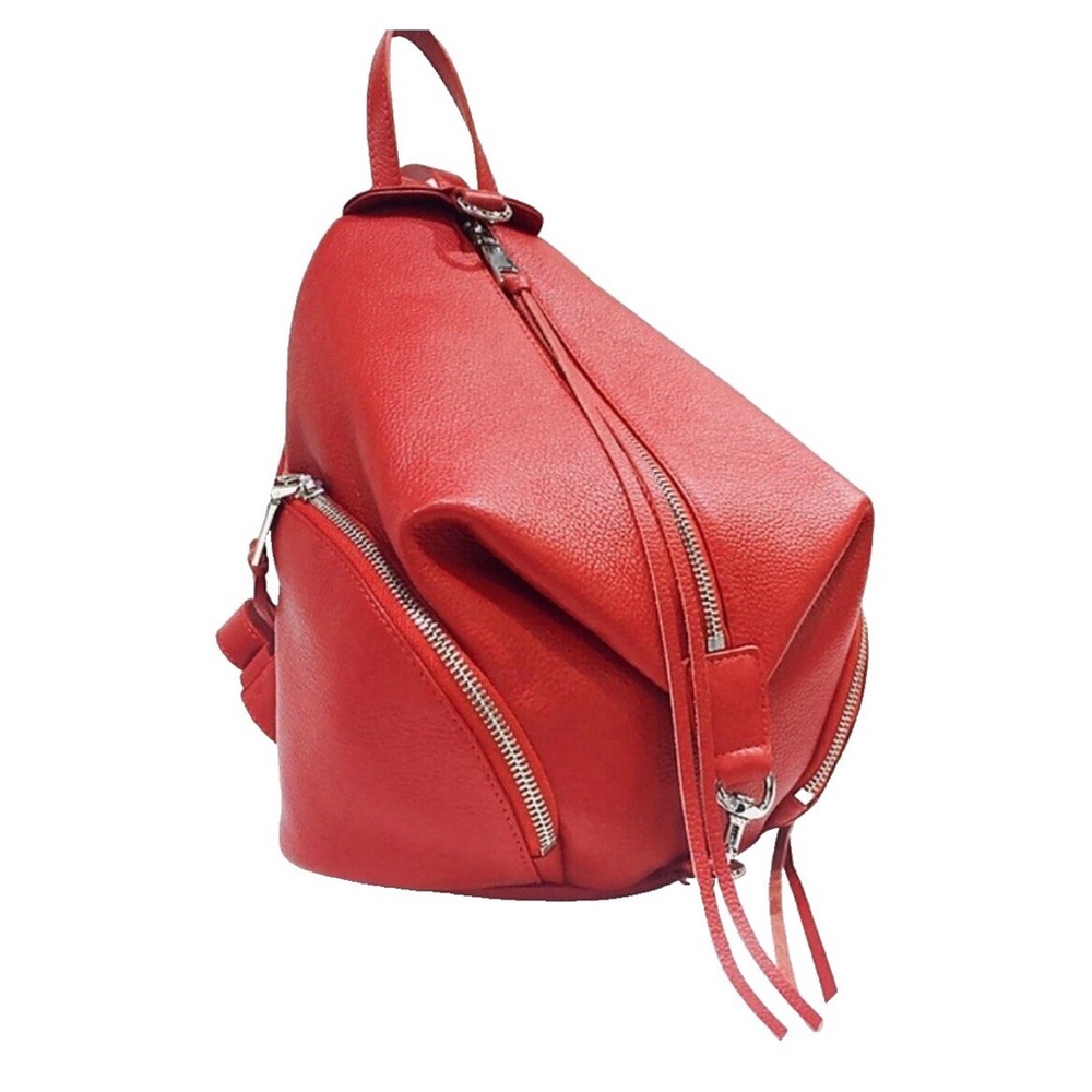 Rebecca Minkoff Julian Mini red backpack